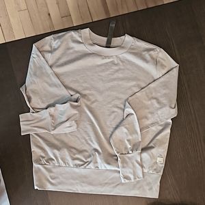 Long sleeve Halo Crew Pale Grey Heather